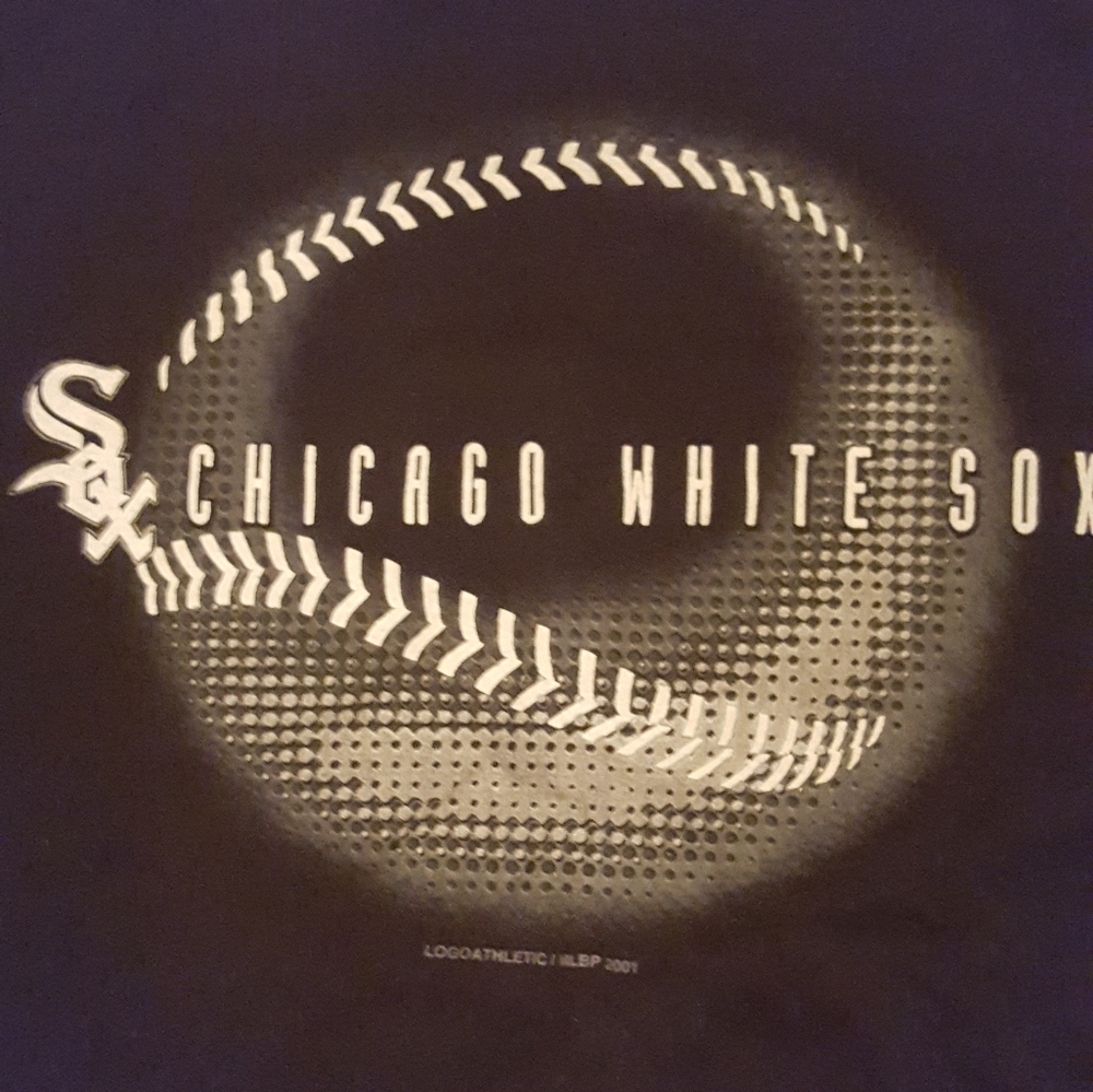 Vtg logo athletics chicago white sox t shirt